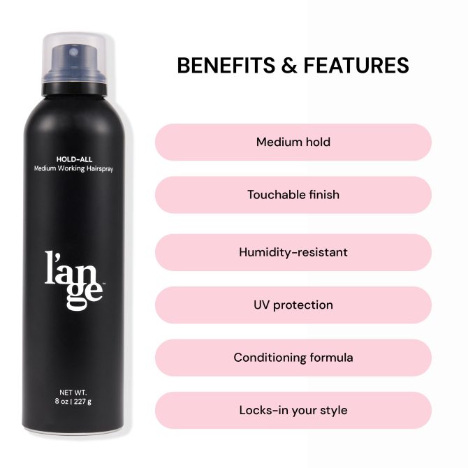 Hold-All Medium Working Hairspray - Image 5