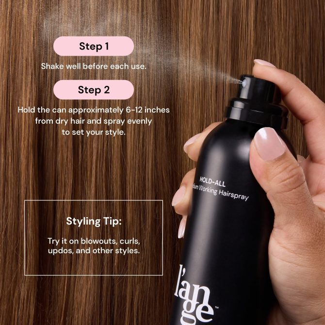 Hold-All Medium Working Hairspray - Image 6